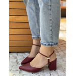 Scarpin Jessica Marsala 