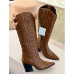 Bota Laura Caramelo