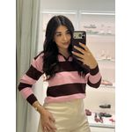 Blusa Tricot Rosa/Marsala