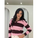 Blusa Tricot Rosa/Marsala