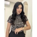 Blusa Onça branca