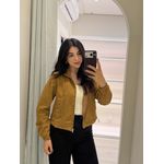 Jaqueta Corta vento Caramelo