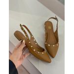 Slingback Valen Caramelo