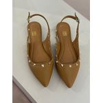 Slingback Valen Caramelo