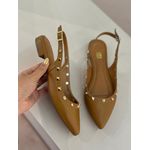 Slingback Valen Caramelo