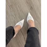Scarpin Anne Off white