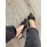 Scarpin Laço Preto 