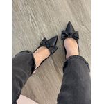 Scarpin Laço Preto 