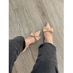 Scarpin Laço Nude