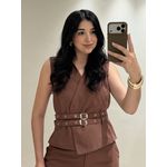 Conjunto Anielle Marrom