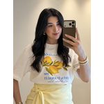 T-shirt Oversize limão
