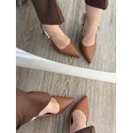 Scarpin Celine Caramelo