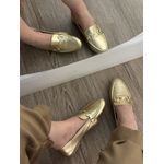 Mocassim Paty Dourado