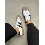 Tênis Samia Branco/Preto 