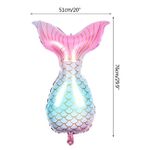 Balão Calda de Sereia Metalizado
