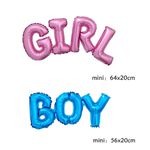 Boy Girl Balões Chá Revelação