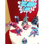 Topo de Bolo Vingadores - Aniversário