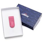 Clip Organizador Para Cabo De Dados Couro Pink