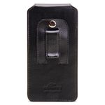 CAPA PARA CELULAR COURO CLIP CINTO PREMIUM COM NOME GG 16X8X1,5CM PRET