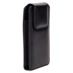 CAPA PARA CELULAR COURO CLIP CINTO PREMIUM GG 16X8X1,5CM PRETO