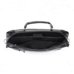 BOLSA PARA NOTEBOOK DE COURO PRETO