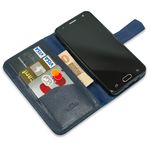 CAPA CARTEIRA COURO CELLWAY AZUL