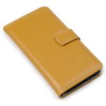 CAPA CARTEIRA COURO CELLWAY MOSTARDA