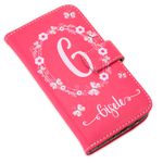 CAPA CARTEIRA COURO NOME BORBOLETAS PINK