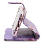 CAPA CARTEIRA COURO NOME DAUPHINE LILAS