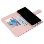CAPA CARTEIRA COURO NOME DAUPHINE ROSA BEBE