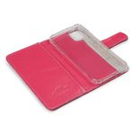 CAPA CARTEIRA COURO NOME GALAXY PINK