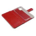 CAPA CARTEIRA COURO NOME RENDA VERMELHO