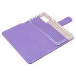 CAPA CARTEIRA COURO NOME ROSE LILAS