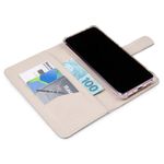 CAPA CARTEIRA COURO STRASS MARFIM