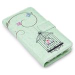 CAPA CARTEIRA ESTAMPADA CUTE BIRDS E168