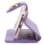 CAPA CARTEIRA COURO JOHARI LILAS