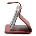 CAPA CARTEIRA COURO NOME BORBOLETAS VERMELHO