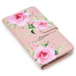 CAPA CARTEIRA COURO NOME ROSE ROSA BEBE