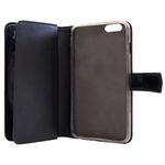 CAPA CARTEIRA COURO 8 CARTOES PRETO