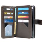 CAPA CARTEIRA COURO 8 CARTOES MARROM