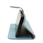 CAPA CARTEIRA COURO CELLWAY AZUL BEBE