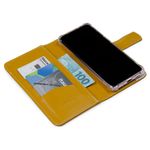 CAPA CARTEIRA COURO CELLWAY MOSTARDA