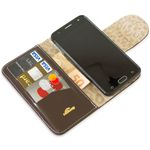 CAPA CARTEIRA COURO JOHARI MARROM