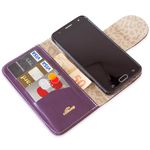 CAPA CARTEIRA COURO JOHARI ROXO