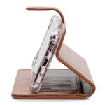 CAPA CARTEIRA COURO NOME CARAMELO