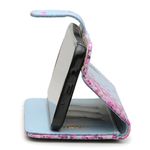 CAPA CARTEIRA COURO NOME AMOR ROSA AZUL BEBE