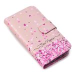 CAPA CARTEIRA COURO NOME AMOR ROSA ROSA BEBE