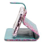 CAPA CARTEIRA COURO NOME AMOR ROSA HORTENSIA