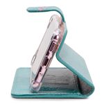 CAPA CARTEIRA COURO NOME BORBOLETAS HORTENSIA