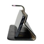 CAPA CARTEIRA COURO NOME BORBOLETAS PRETO